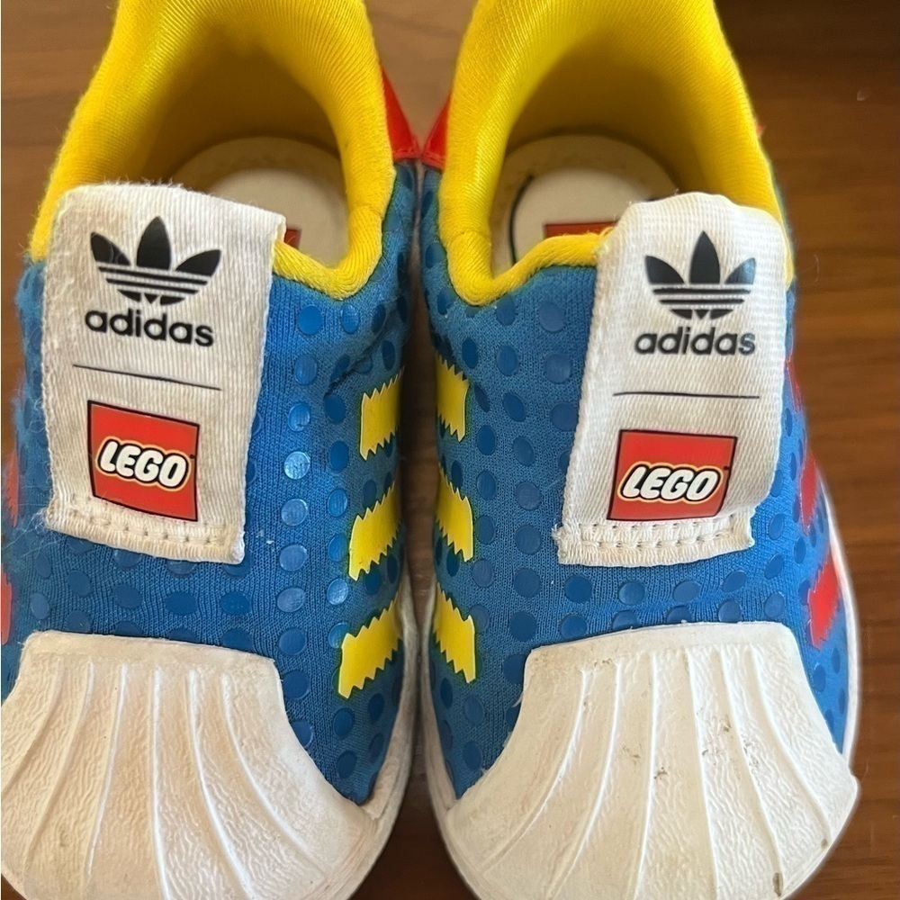 Adidas x Lego Superstar 360 Shoes Size 4 Baby Walker shoes - Picture 4 of 8